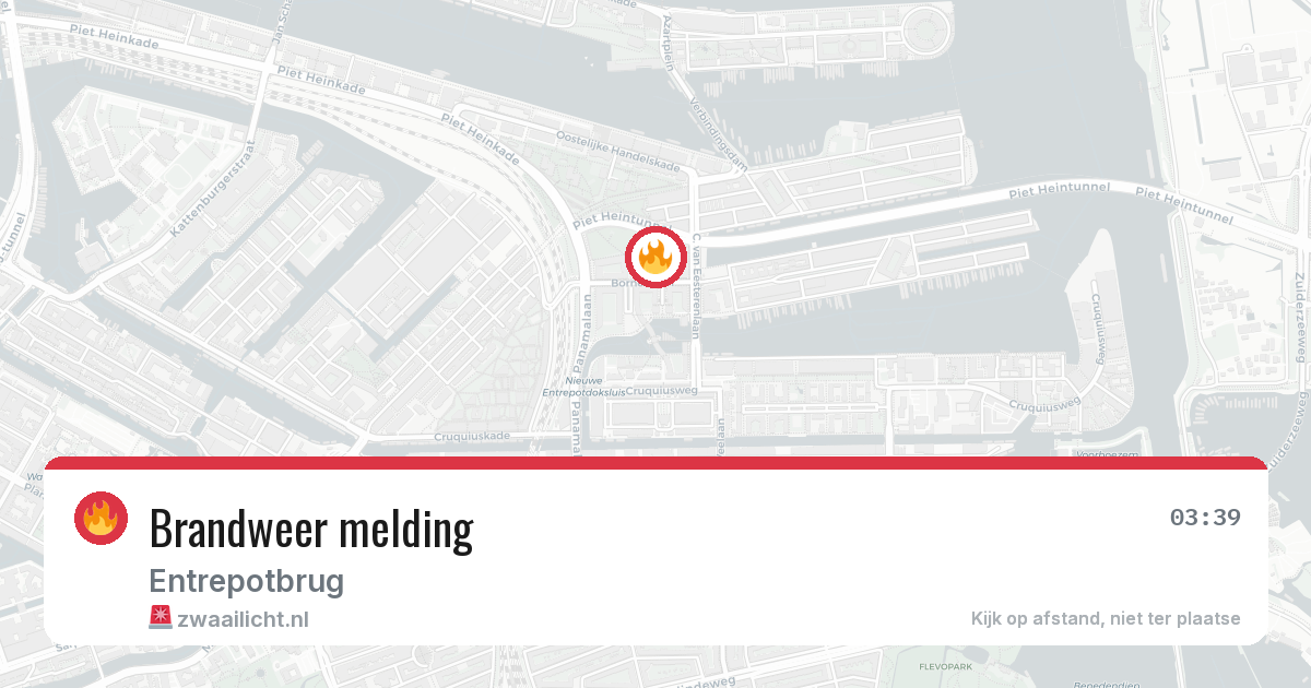 Brandweer melding — 25 jun 2026