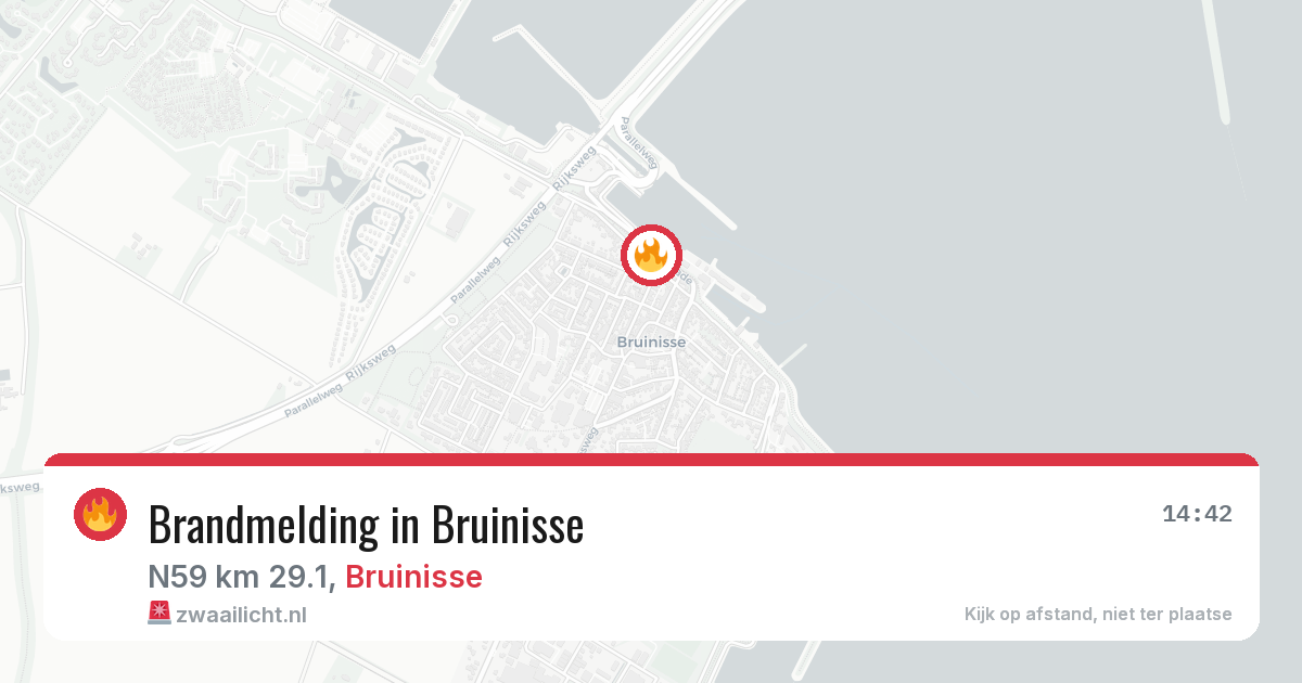 Brandmelding in Bruinisse — 6 jun 2026