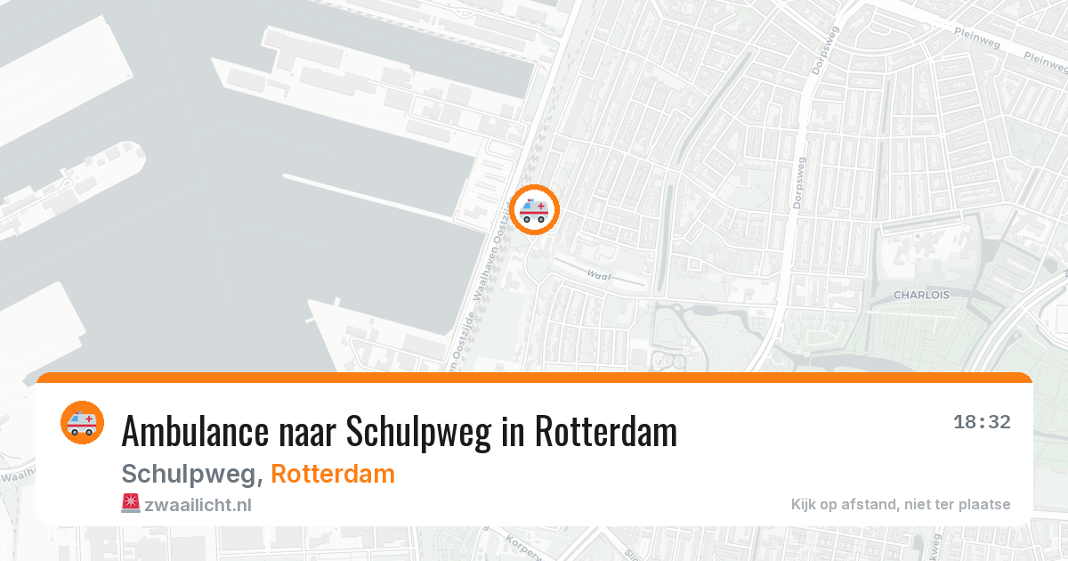 Ambulance naar Schulpweg in Rotterdam — 23 jun 2026