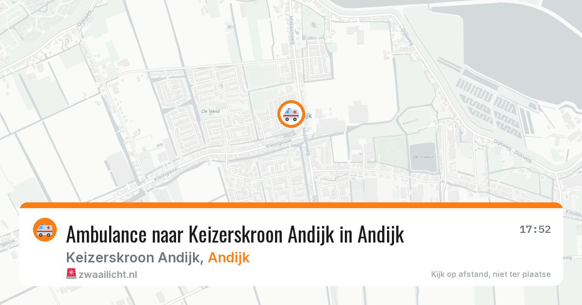 Ambulance naar Keizerskroon Andijk in Andijk — 8 feb 2026