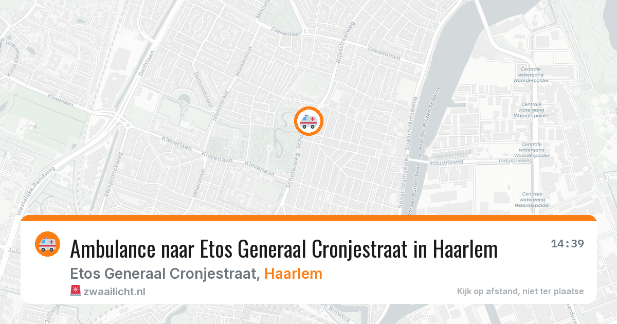 Ambulance naar Etos Generaal Cronjestraat in Haarlem — 7 feb 2026