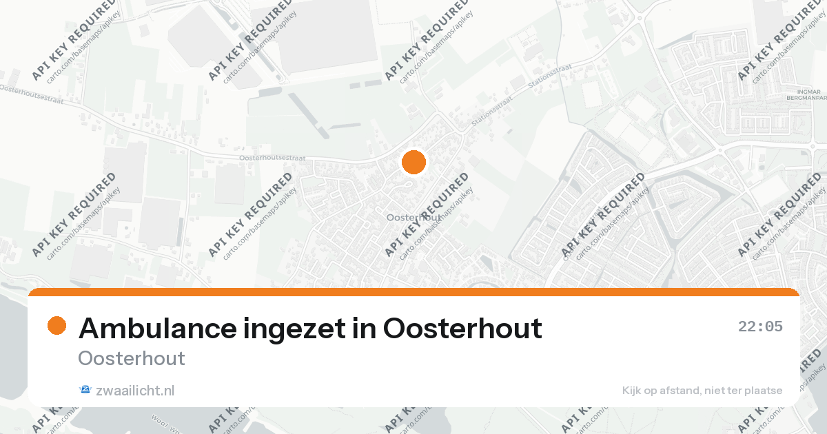 Ambulance ingezet in Oosterhout — 31 jan 2026