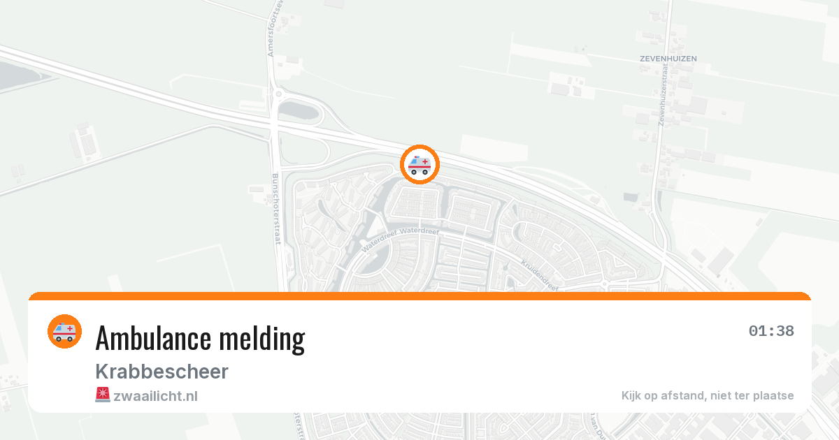 Ambulance melding — 23 jun 2026