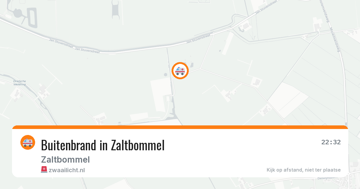 Buitenbrand in Zaltbommel — 3 jul 2026