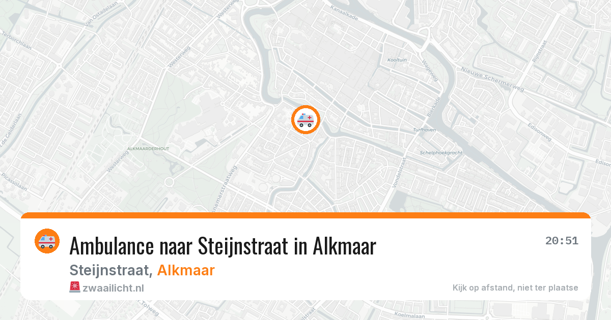 Ambulance naar Steijnstraat in Alkmaar — 9 jun 2026