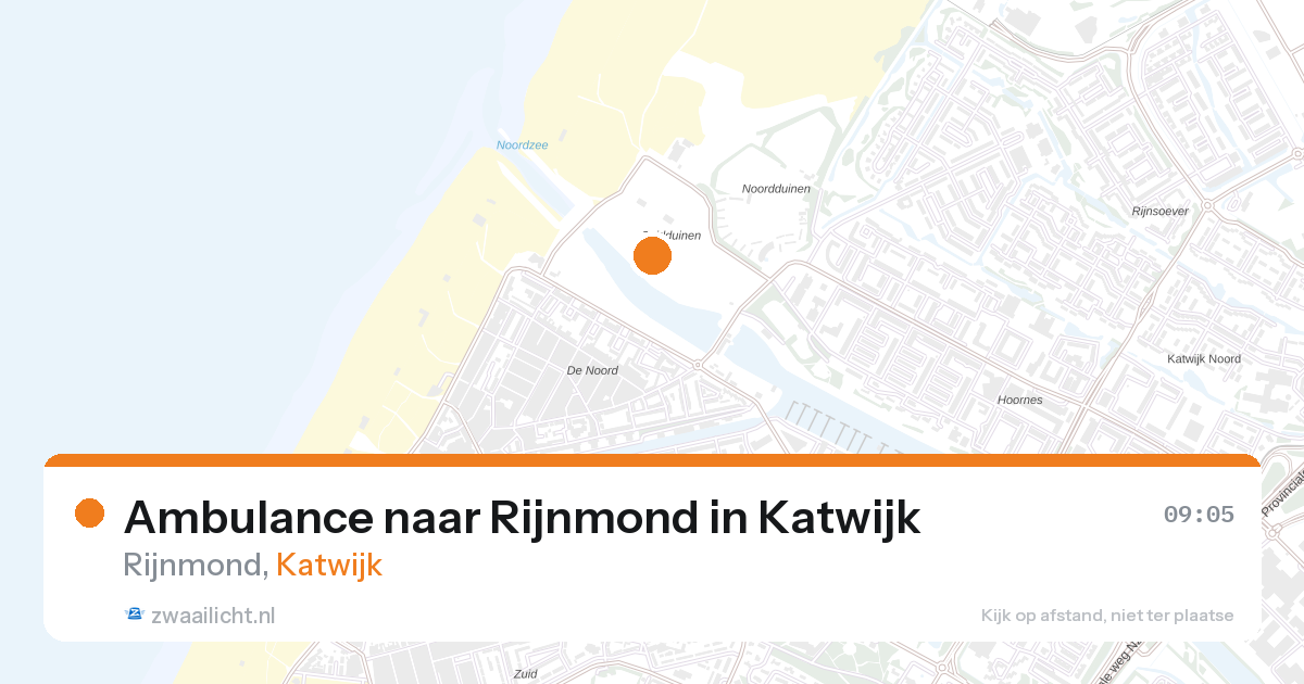 Ambulance naar Rijnmond in Katwijk — 30 mrt 2026