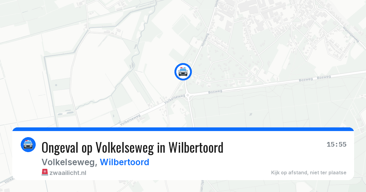 Ongeval op Volkelseweg in Wilbertoord — 17 jun 2026