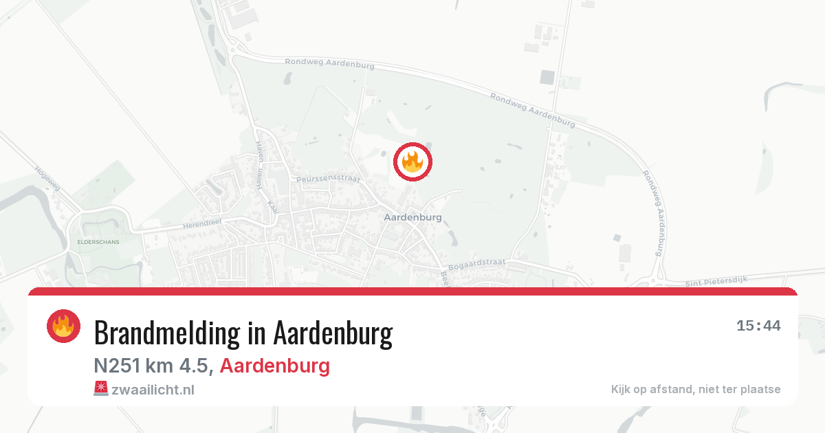 Brandmelding in Aardenburg — 8 apr 2026