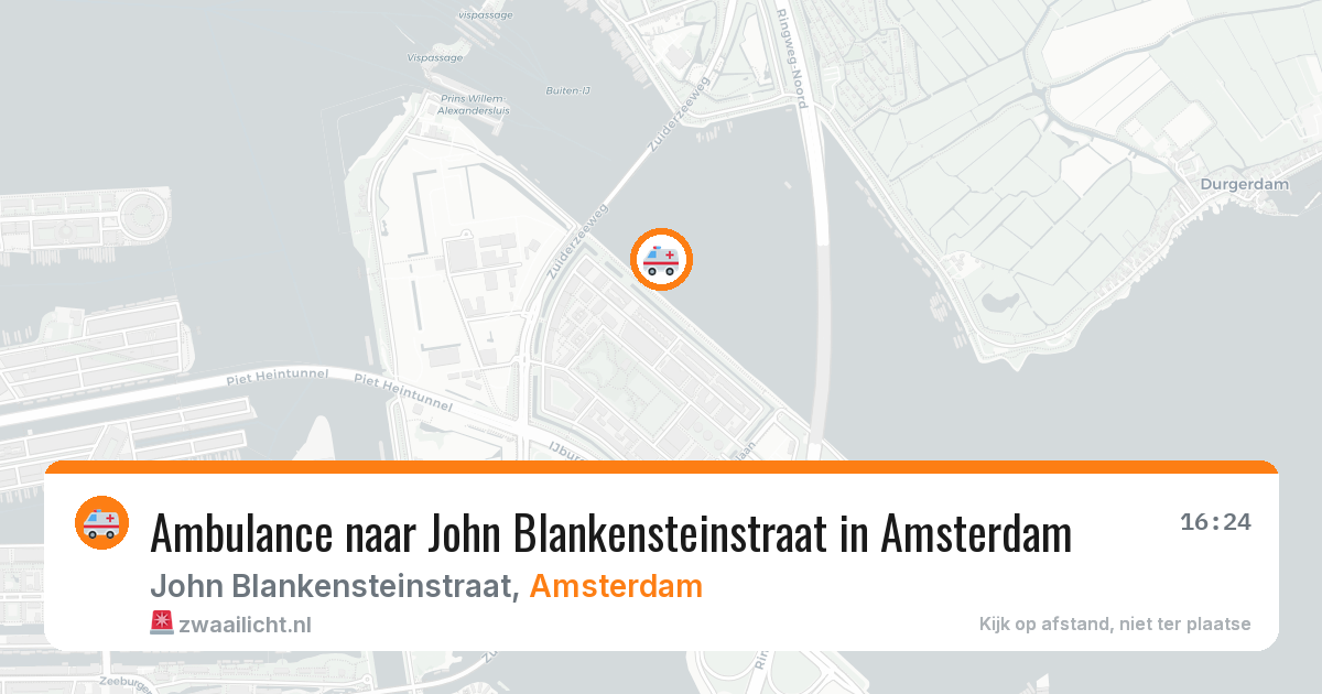 Ambulance naar John Blankensteinstraat in Amsterdam — 2 jul 2026