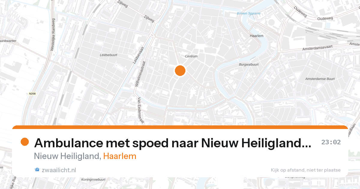 Ambulance met spoed naar Nieuw Heiligland in Haarlem — 11 jun 2026