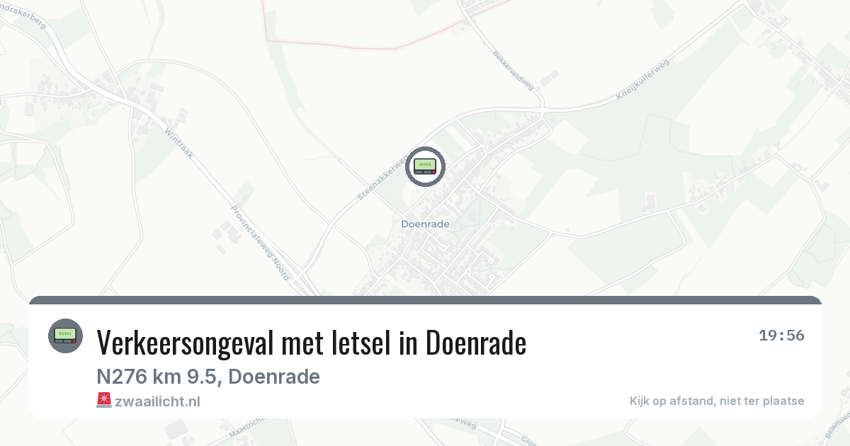 Verkeersongeval met letsel in Doenrade — 3 mrt 2026