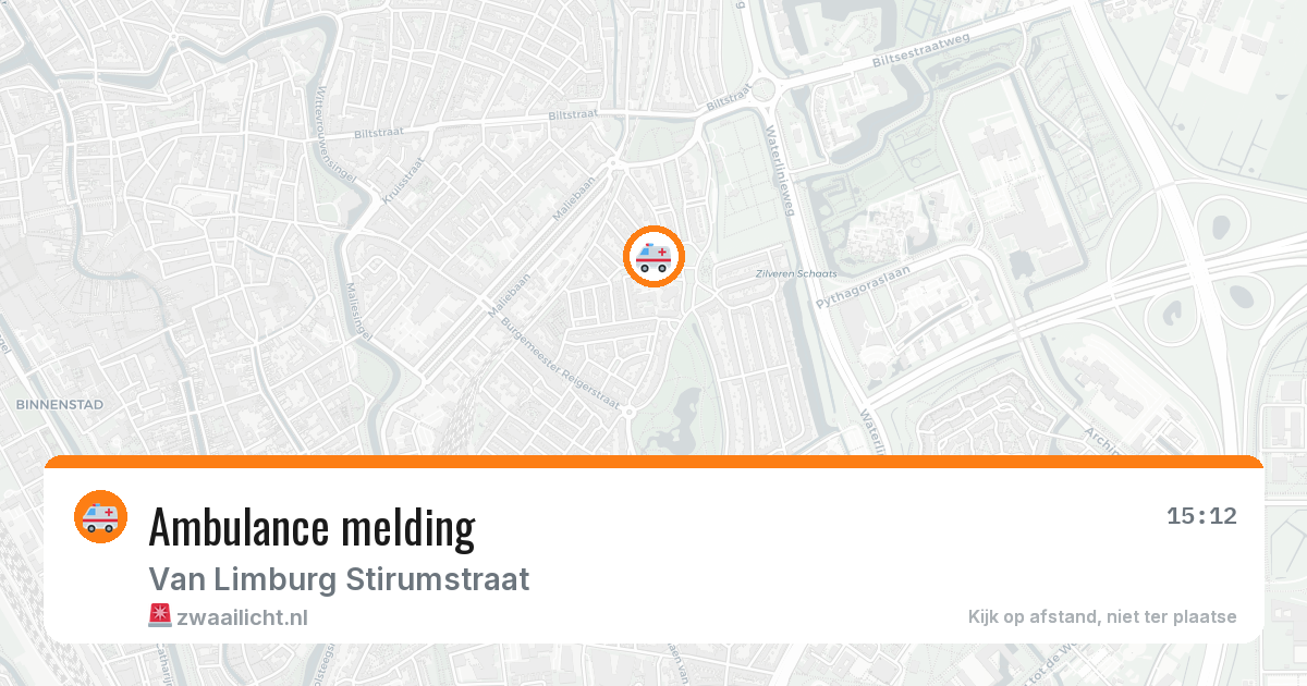 Ambulance melding — 3 feb 2026