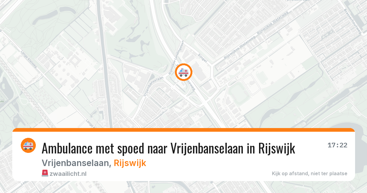 Ambulance met spoed naar Vrijenbanselaan in Rijswijk — 11 mrt 2026
