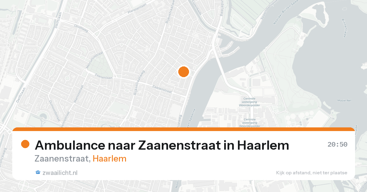 Ambulance naar Zaanenstraat in Haarlem — 5 jun 2026