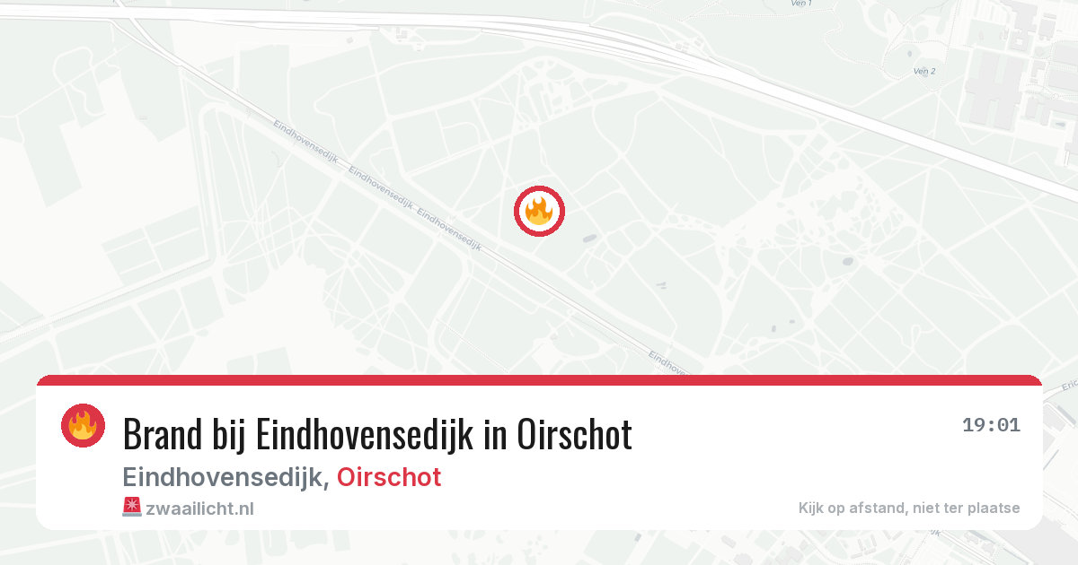 Brand bij Eindhovensedijk in Oirschot — 4 mrt 2026