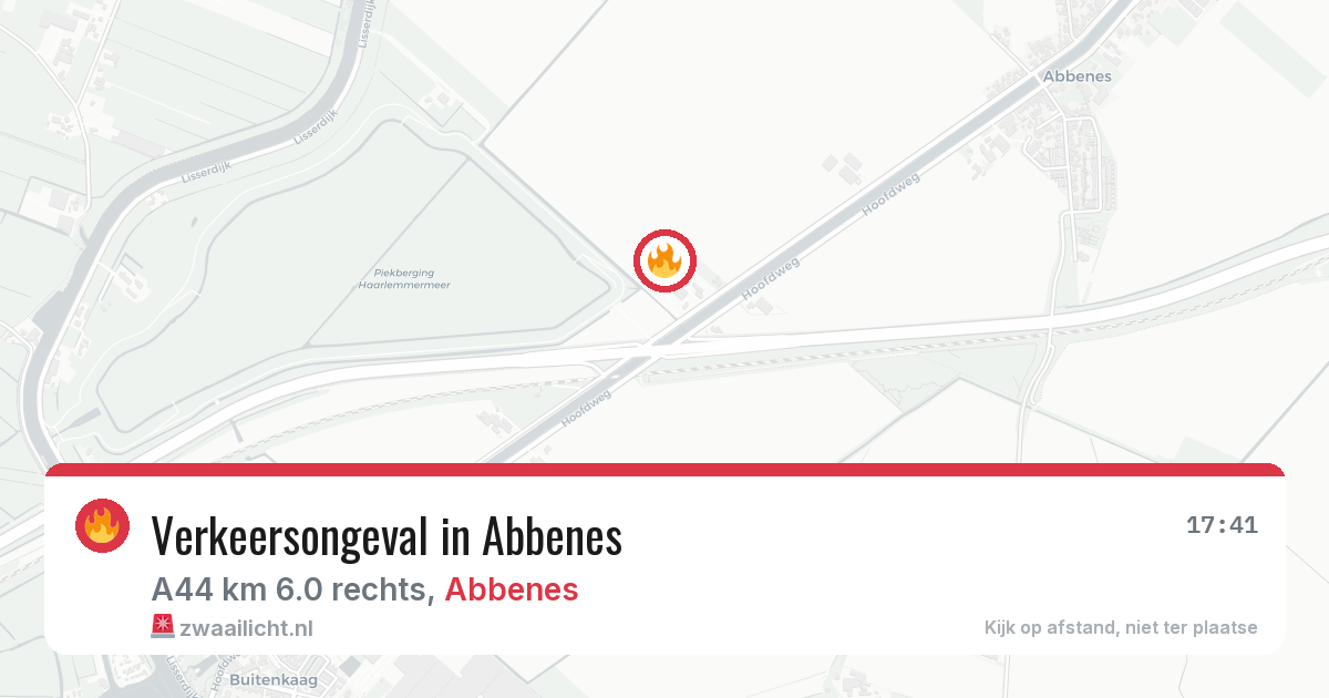 Verkeersongeval in Abbenes — 12 aug 2026