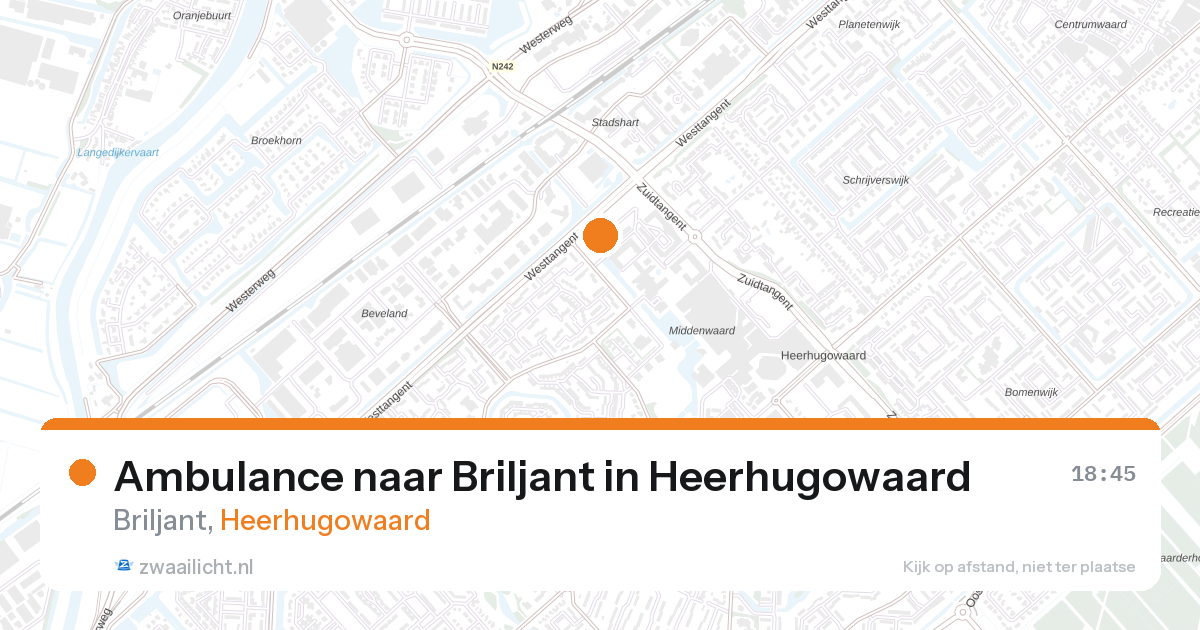 Ambulance naar Briljant in Heerhugowaard — 14 jul 2026