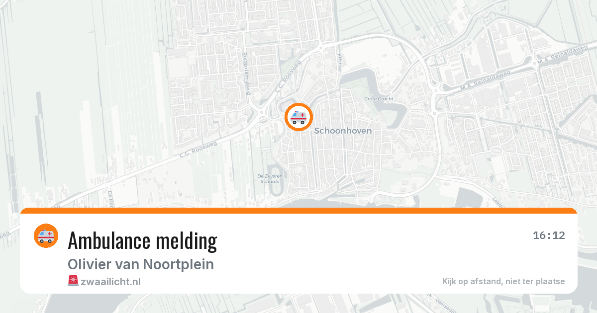 Ambulance melding — 9 feb 2026