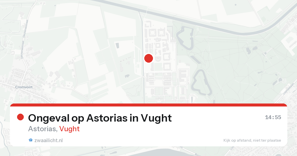 Ongeval op Astorias in Vught — 21 apr 2026
