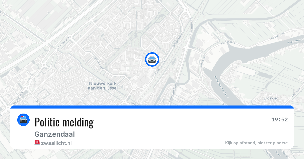 Politie melding — 21 jun 2026