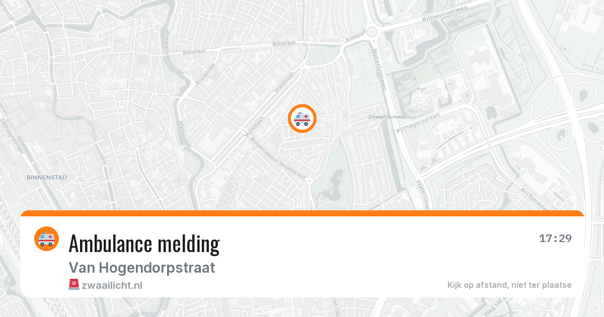 Ambulance melding — 6 apr 2026