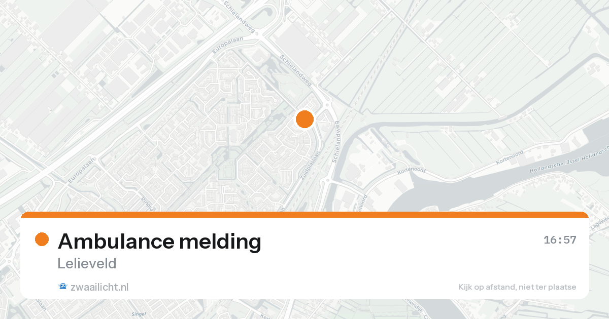Ambulance melding — 31 jan 2026