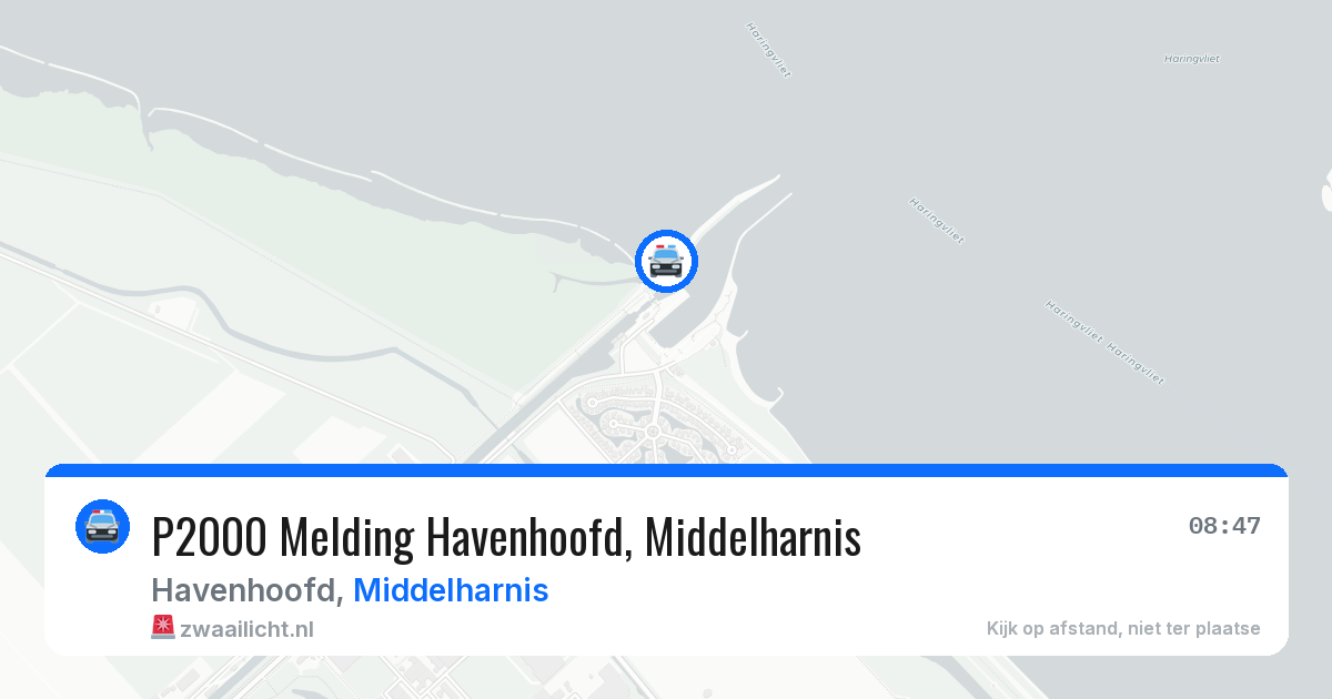 P2000 Melding Havenhoofd, Middelharnis — 27 jun 2026