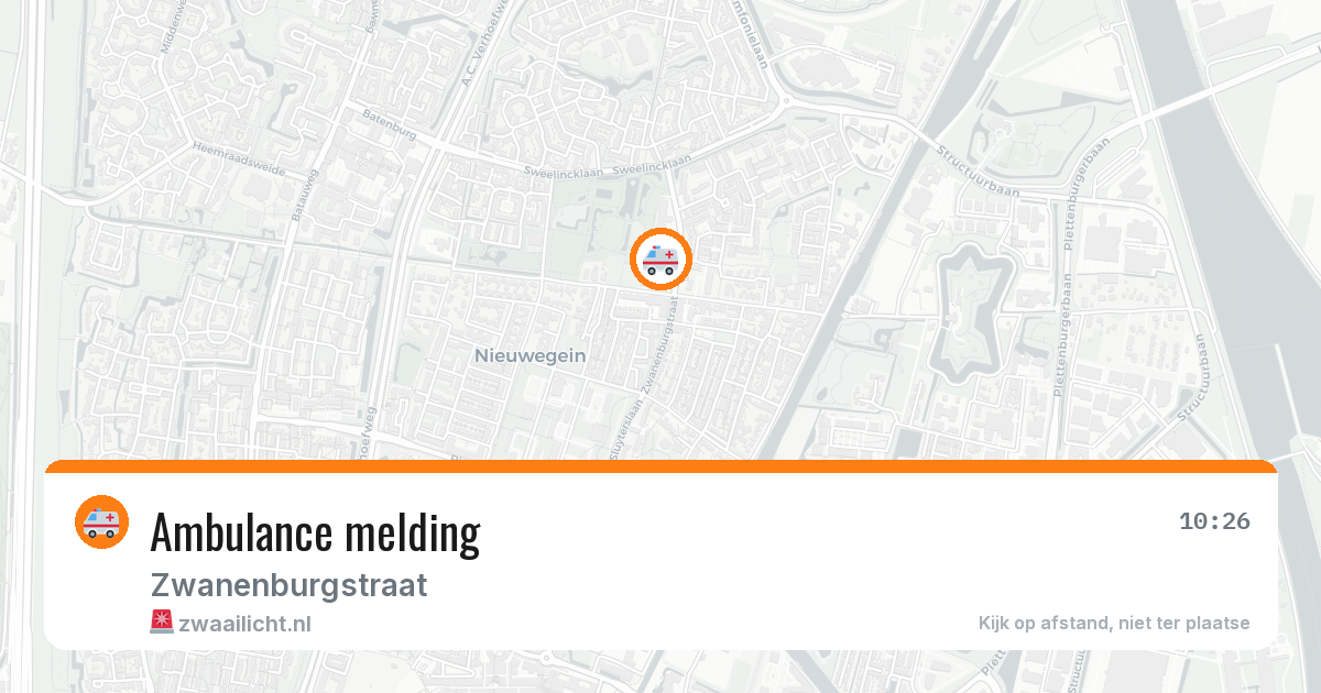 Ambulance melding — 3 feb 2026