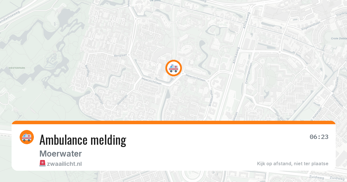 Ambulance melding — 10 jun 2026