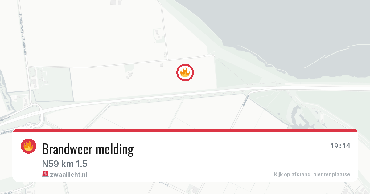 Brandweer melding — 1 jul 2026