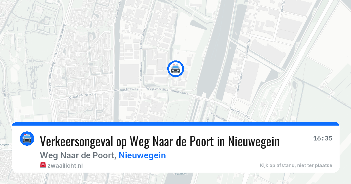 Verkeersongeval op Weg Naar de Poort in Nieuwegein — 23 jan 2026
