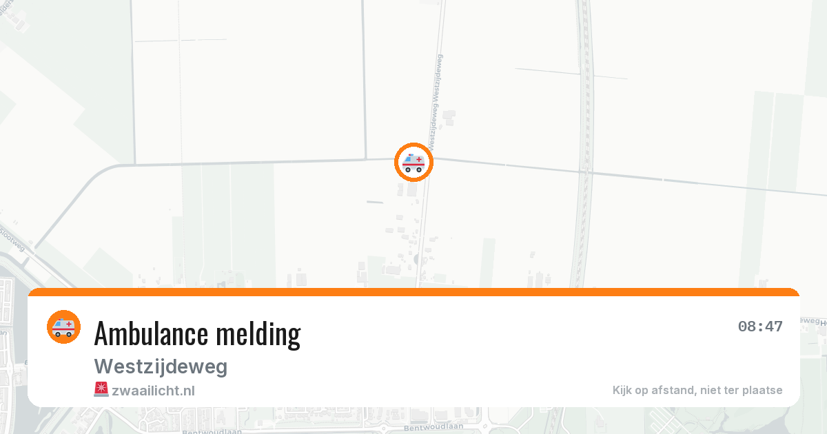 Ambulance melding — 10 feb 2026