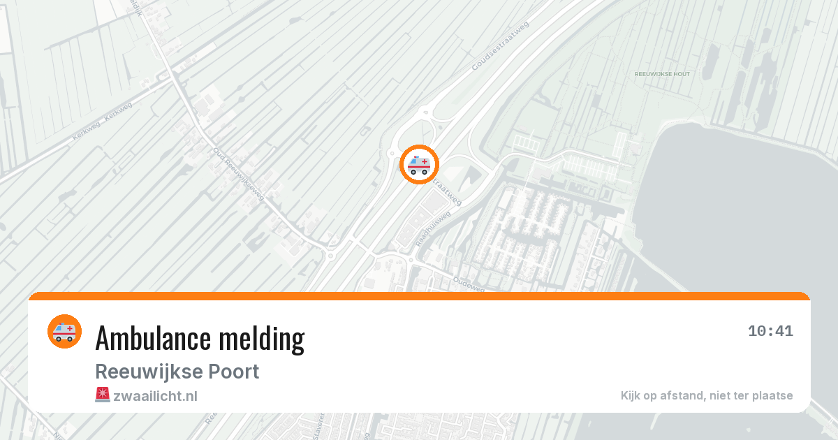Ambulance melding — 8 feb 2026