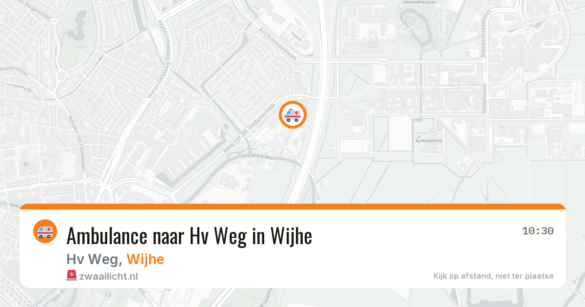 Ambulance naar Hv Weg in Wijhe — 30 jan 2026
