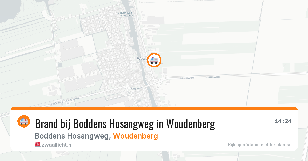 Brand bij Boddens Hosangweg in Woudenberg — 9 mei 2026