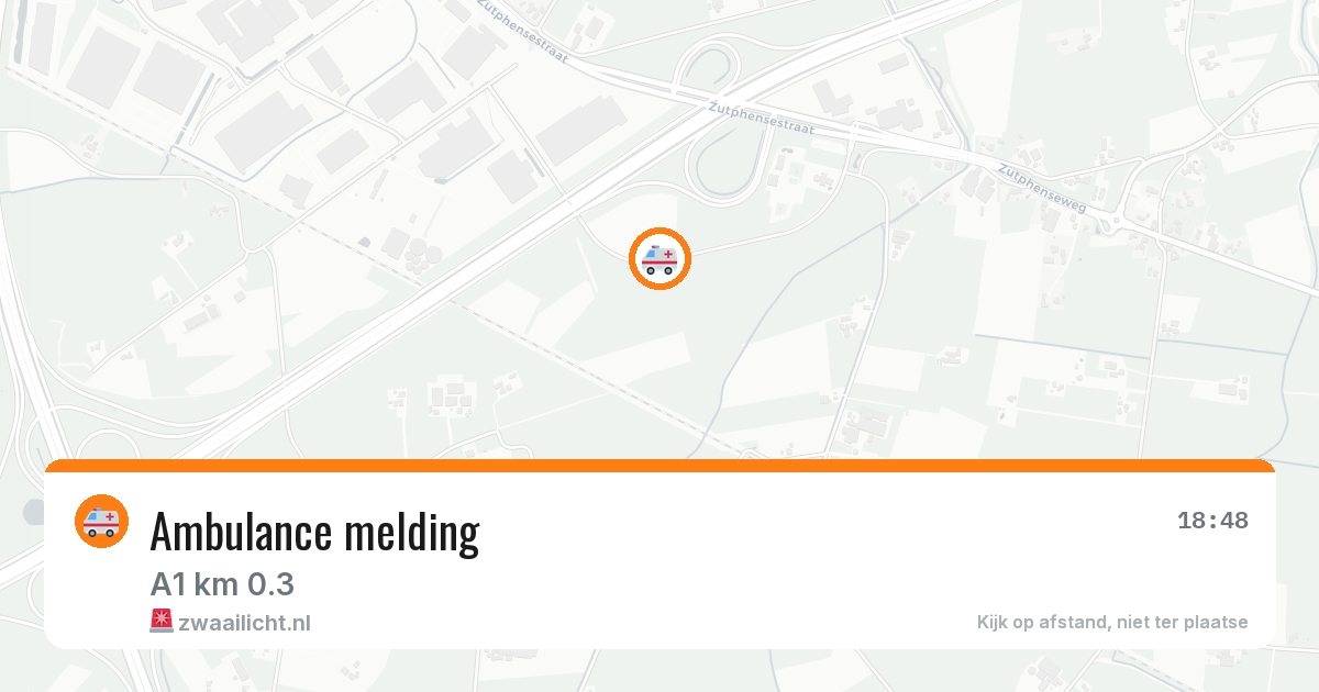 Ambulance melding — 24 jun 2026