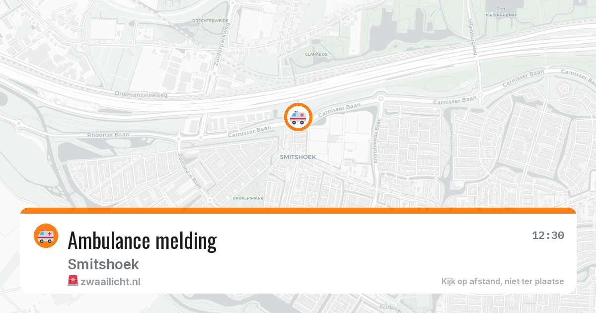 Ambulance melding — 14 jun 2026