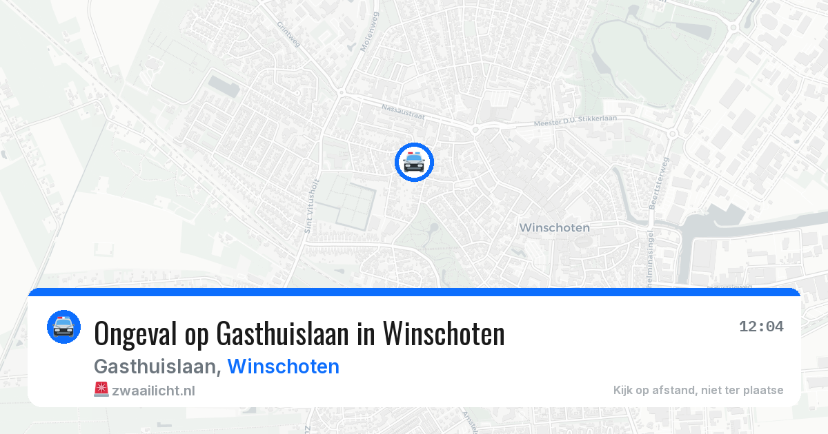 Ongeval op Gasthuislaan in Winschoten — 30 mei 2026