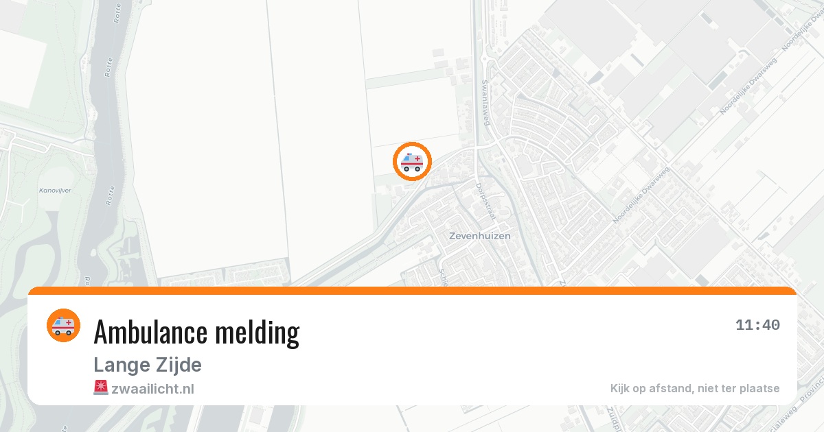 Ambulance melding — 6 jun 2026