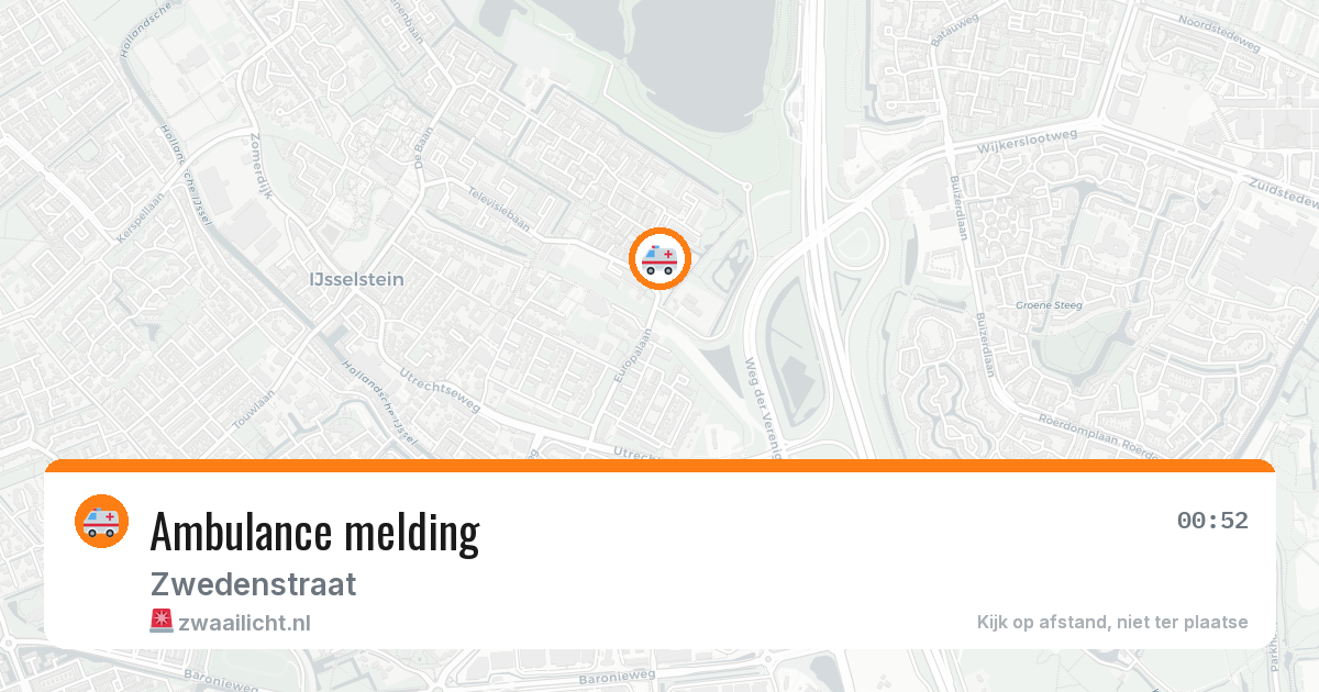 Ambulance melding — 23 jun 2026