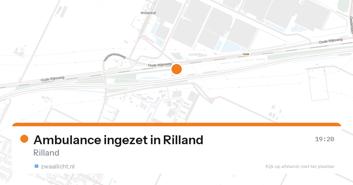 Ambulance ingezet in Rilland — 28 aug 2026