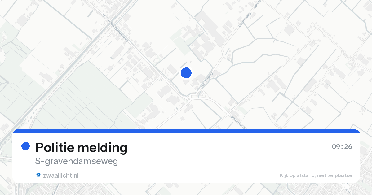 Politie melding — 18 jun 2026