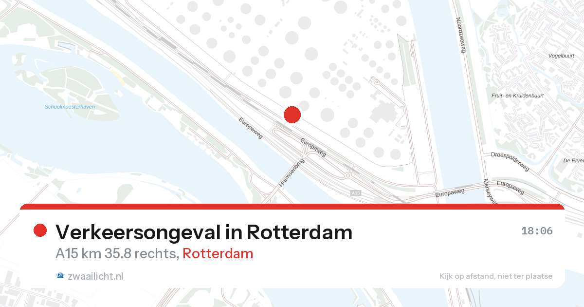 Verkeersongeval in Rotterdam — 26 aug 2026