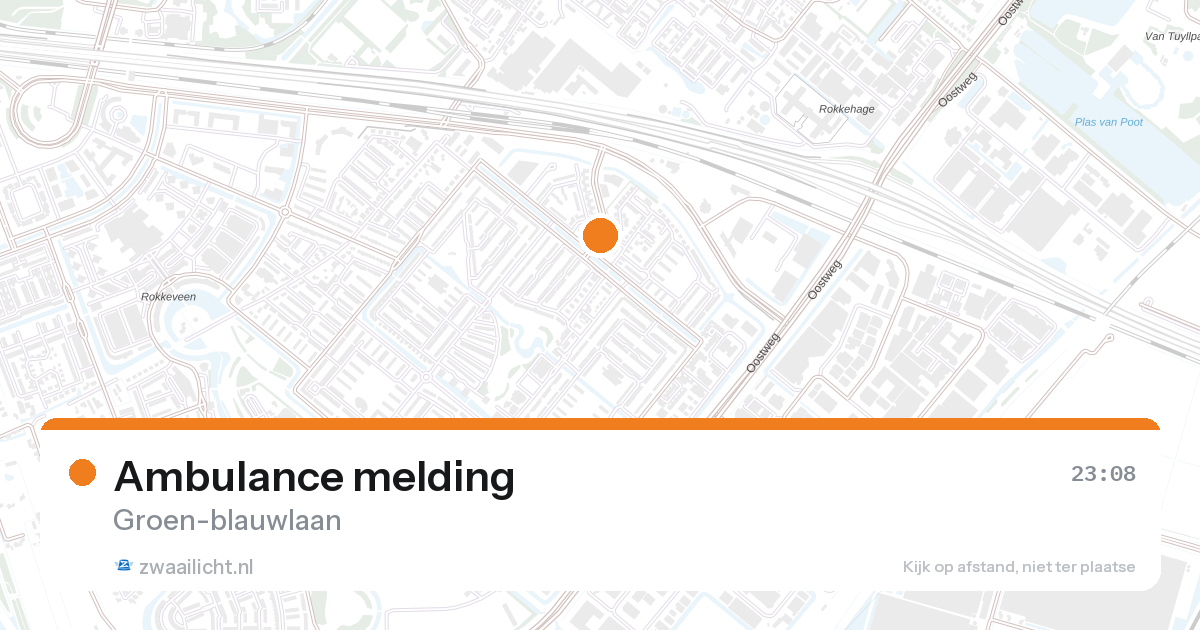 Ambulance melding — 31 jan 2026
