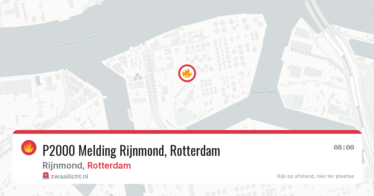 P2000 Melding Rijnmond, Rotterdam — 4 jun 2026