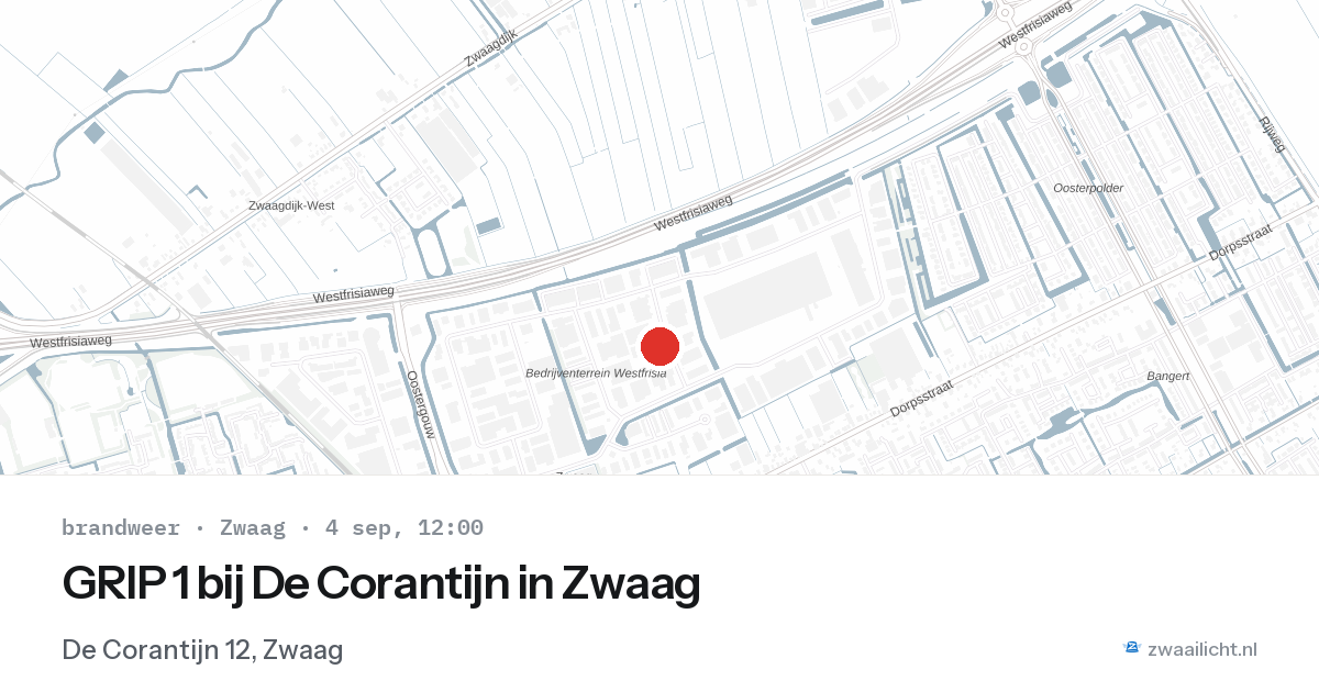 GRIP 1 bij De Corantijn in Zwaag — 4 sep 2026