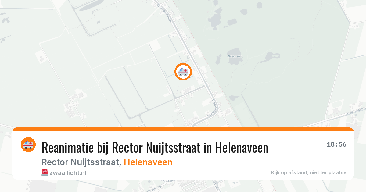 Reanimatie bij Rector Nuijtsstraat in Helenaveen — 6 feb 2026