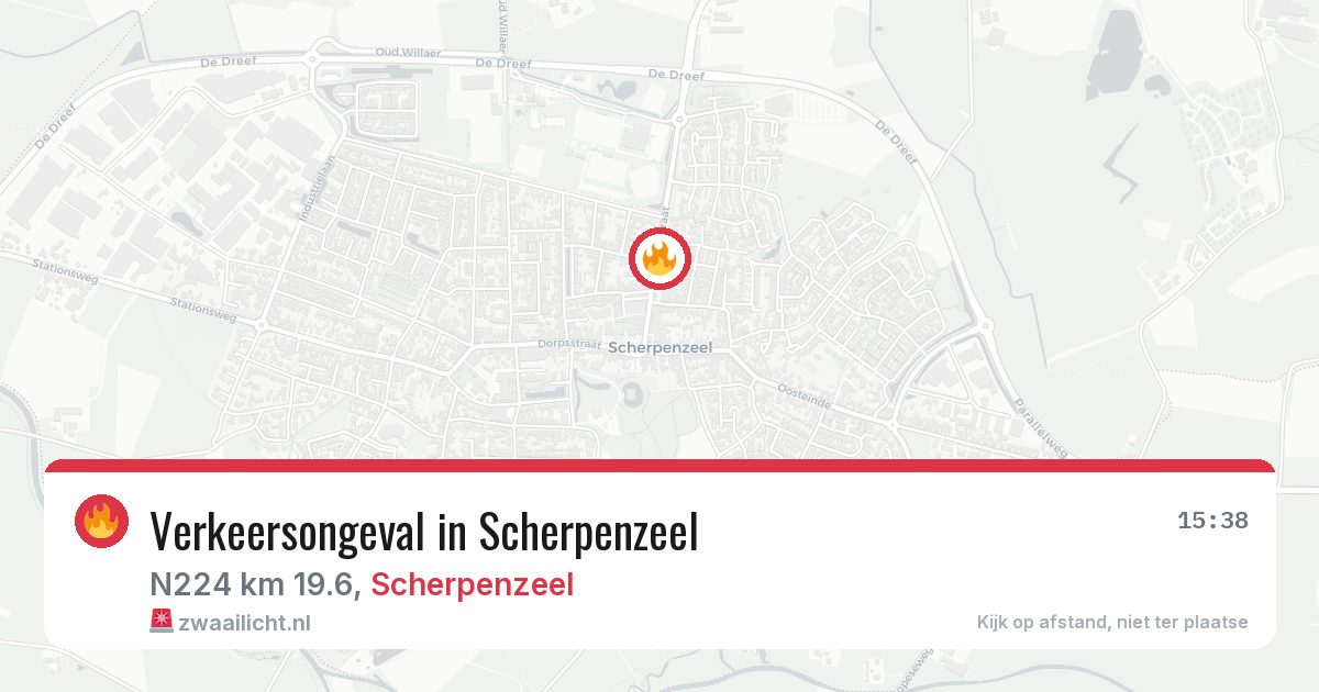 Verkeersongeval in Scherpenzeel — 7 mrt 2026