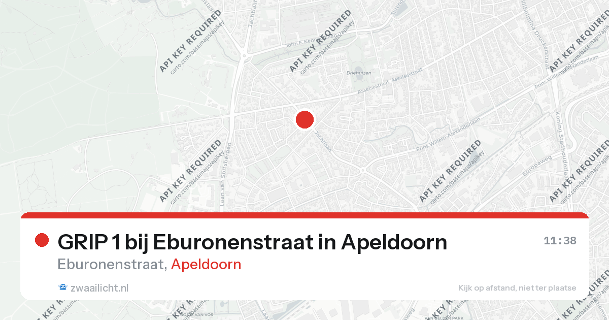 GRIP 1 bij Eburonenstraat in Apeldoorn — 26 aug 2026