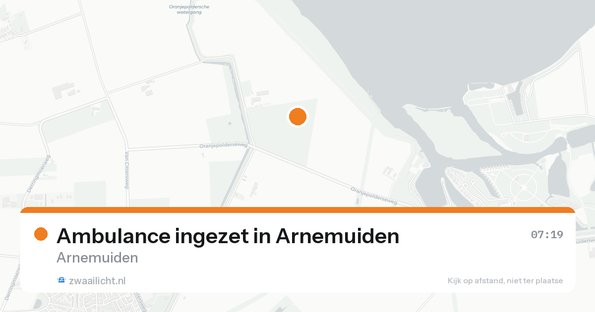 Ambulance ingezet in Arnemuiden — 17 aug 2026